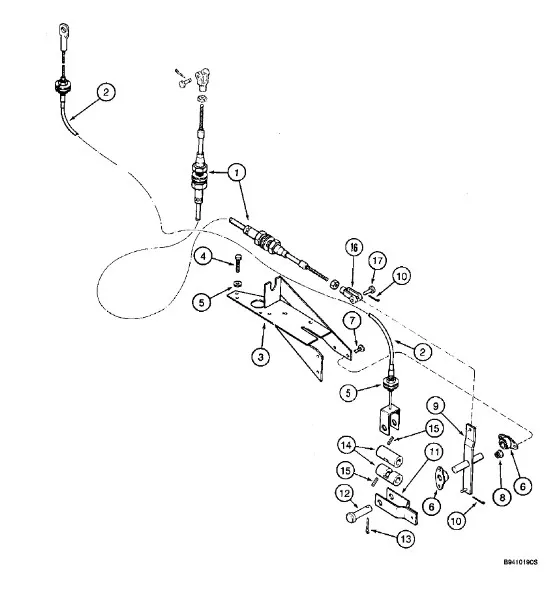 115397A1 - Трос 3571мм выбора передачи КПП комб. 2366/88, 6130/40 до 15г.в.